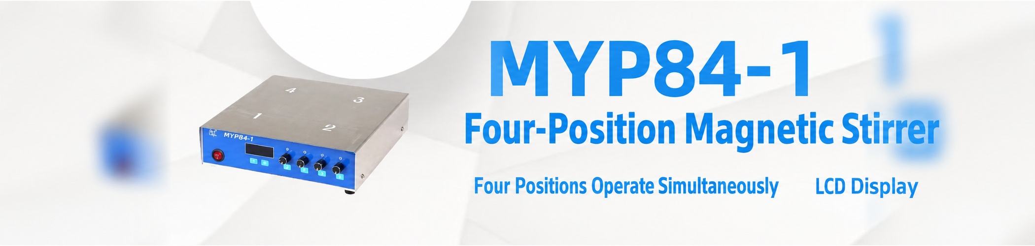 MYP84-1 Four-Position Magnetic Stirrer